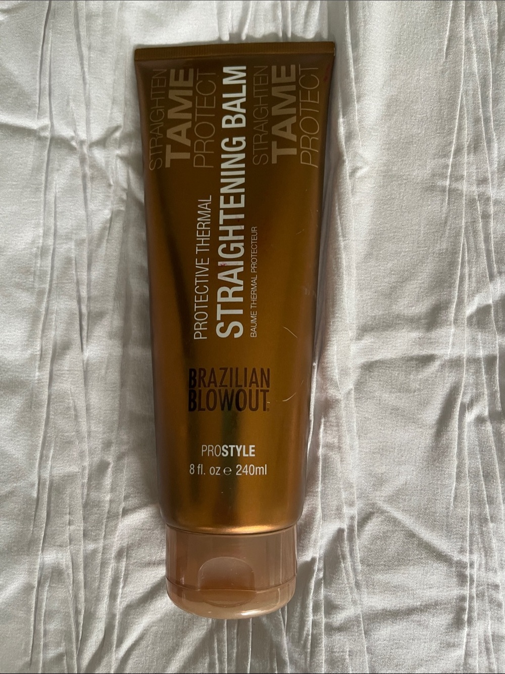 Brazilian Blowout ProStyle Thermal Straightening Balm — Gold